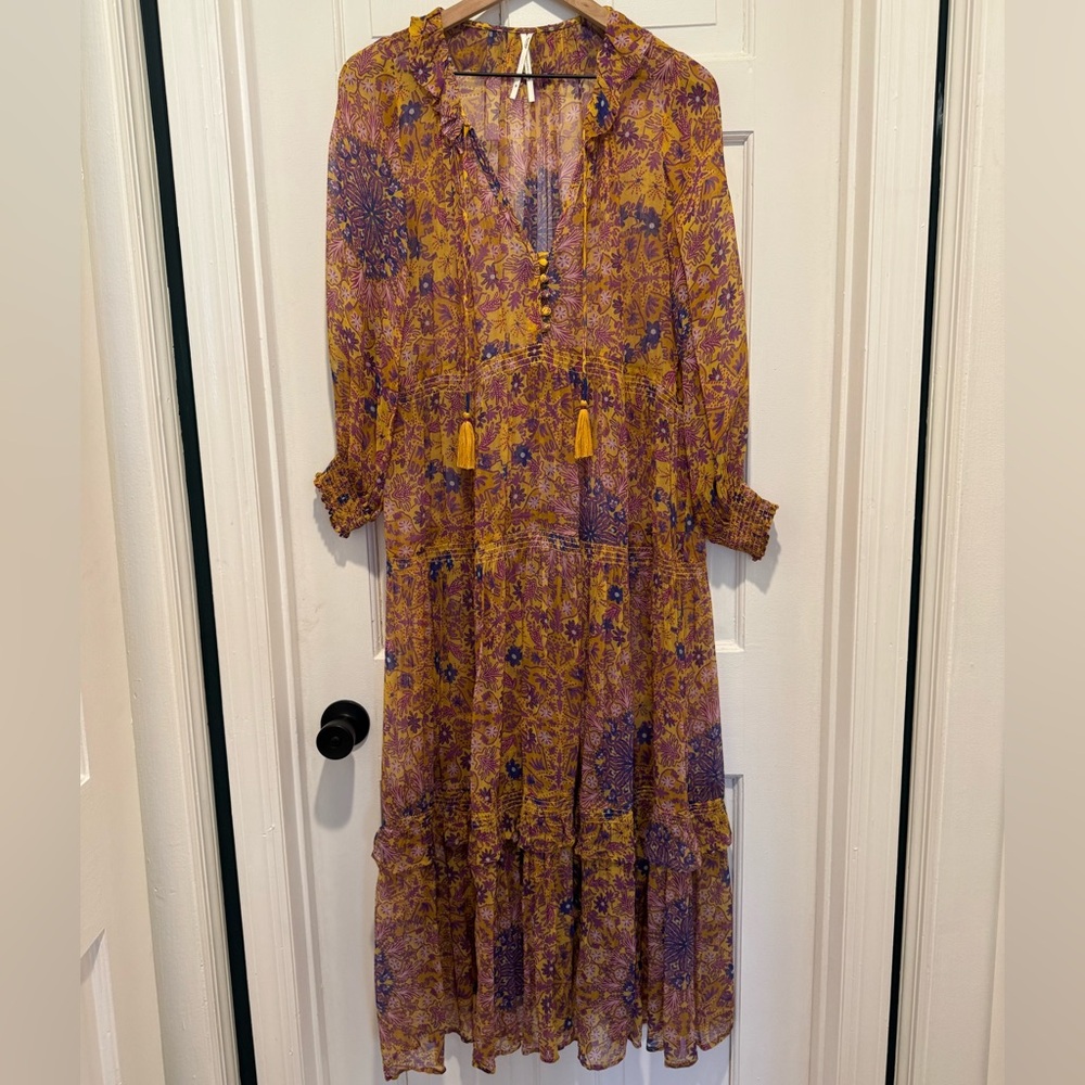 Anthro Paisley Midi